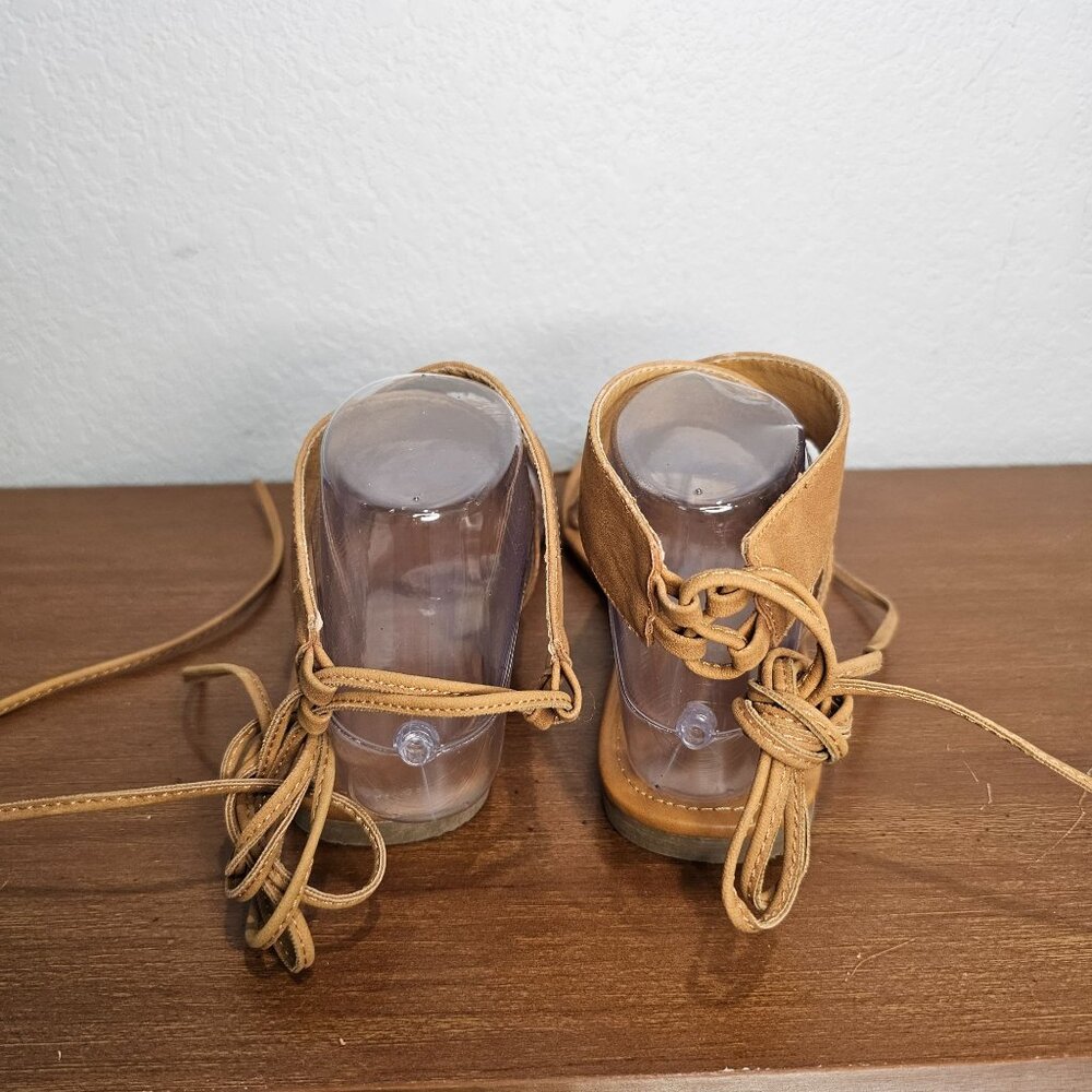 Cityclassified Camel Wrap Sandals - Picture 6 of 9